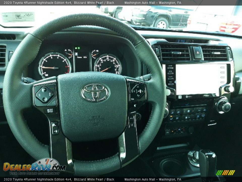 2020 Toyota 4Runner Nightshade Edition 4x4 Blizzard White Pearl / Black Photo #3