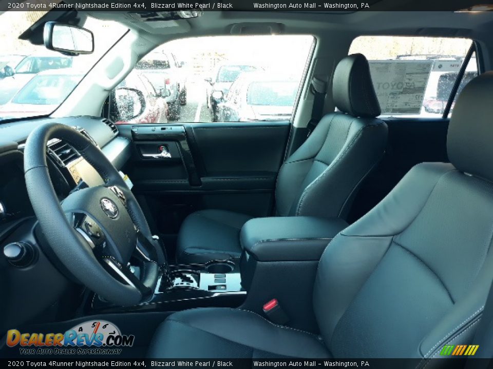 2020 Toyota 4Runner Nightshade Edition 4x4 Blizzard White Pearl / Black Photo #4