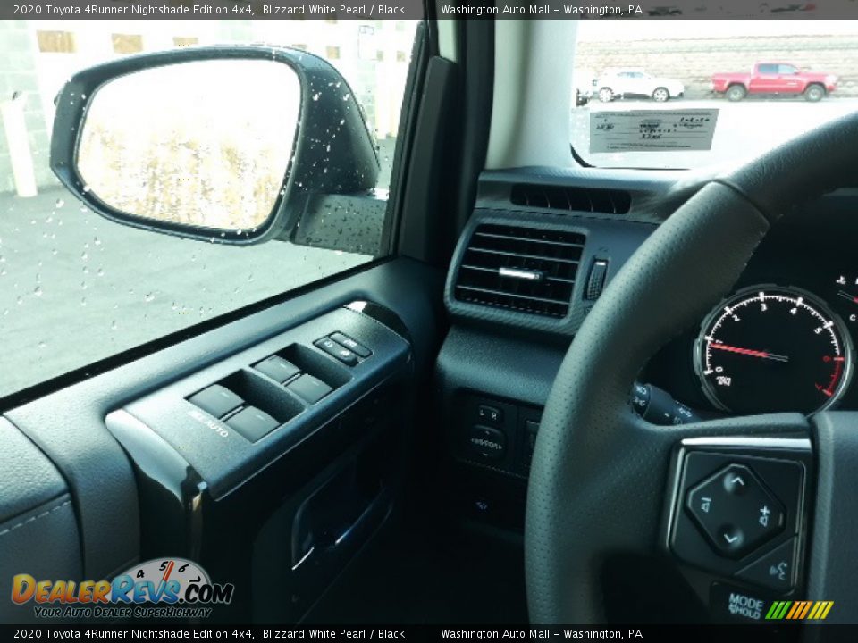 2020 Toyota 4Runner Nightshade Edition 4x4 Blizzard White Pearl / Black Photo #9