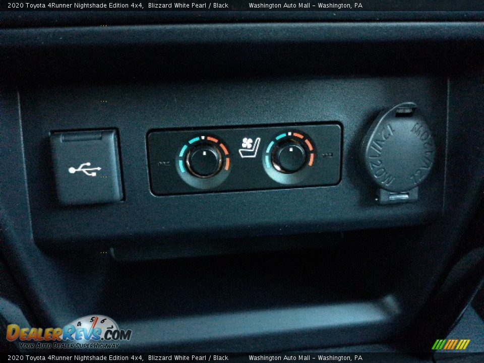 2020 Toyota 4Runner Nightshade Edition 4x4 Blizzard White Pearl / Black Photo #13