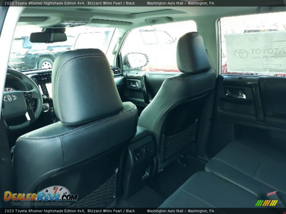 2020 Toyota 4Runner Nightshade Edition 4x4 Blizzard White Pearl / Black Photo #17