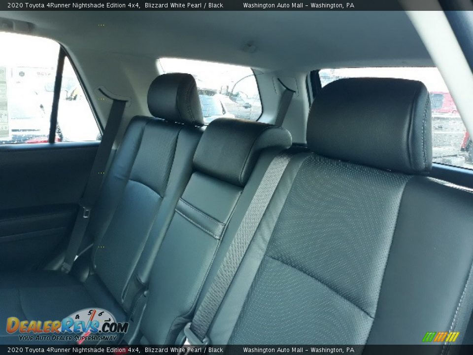 2020 Toyota 4Runner Nightshade Edition 4x4 Blizzard White Pearl / Black Photo #18