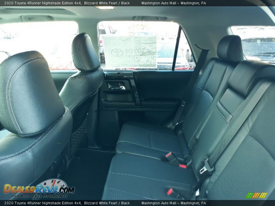 2020 Toyota 4Runner Nightshade Edition 4x4 Blizzard White Pearl / Black Photo #19