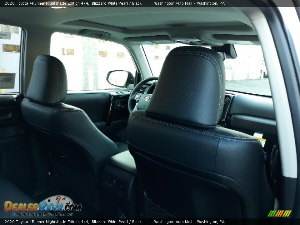 2020 Toyota 4Runner Nightshade Edition 4x4 Blizzard White Pearl / Black Photo #20