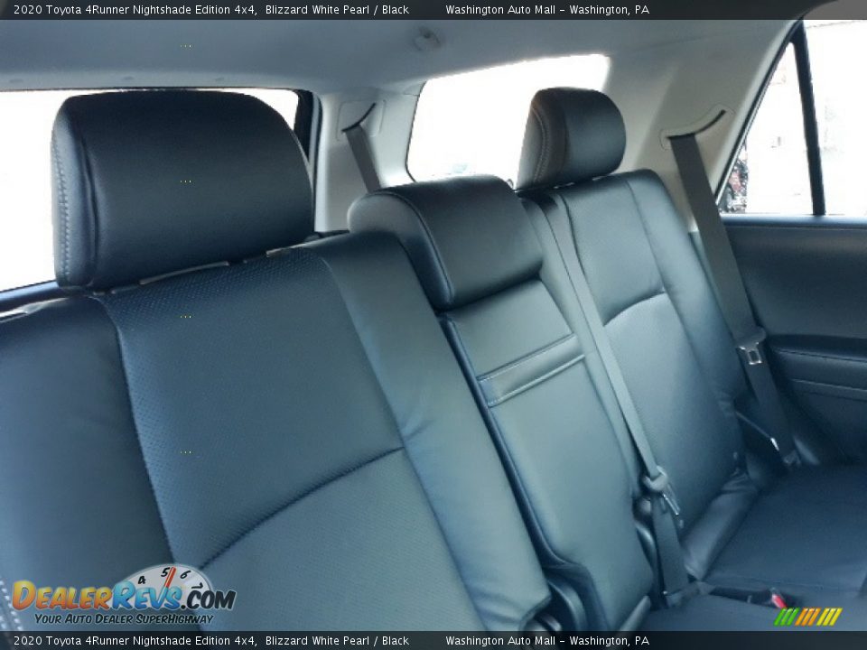 2020 Toyota 4Runner Nightshade Edition 4x4 Blizzard White Pearl / Black Photo #21