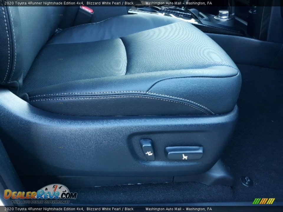 2020 Toyota 4Runner Nightshade Edition 4x4 Blizzard White Pearl / Black Photo #23