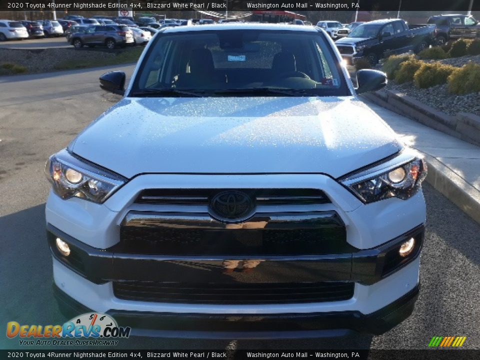 2020 Toyota 4Runner Nightshade Edition 4x4 Blizzard White Pearl / Black Photo #24
