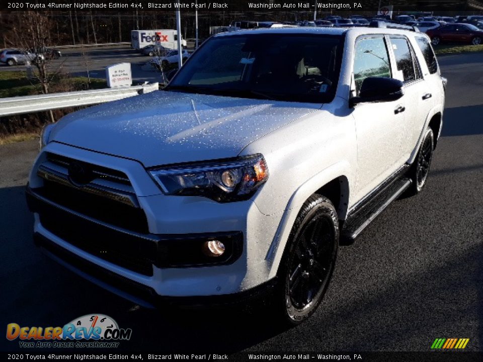 2020 Toyota 4Runner Nightshade Edition 4x4 Blizzard White Pearl / Black Photo #25