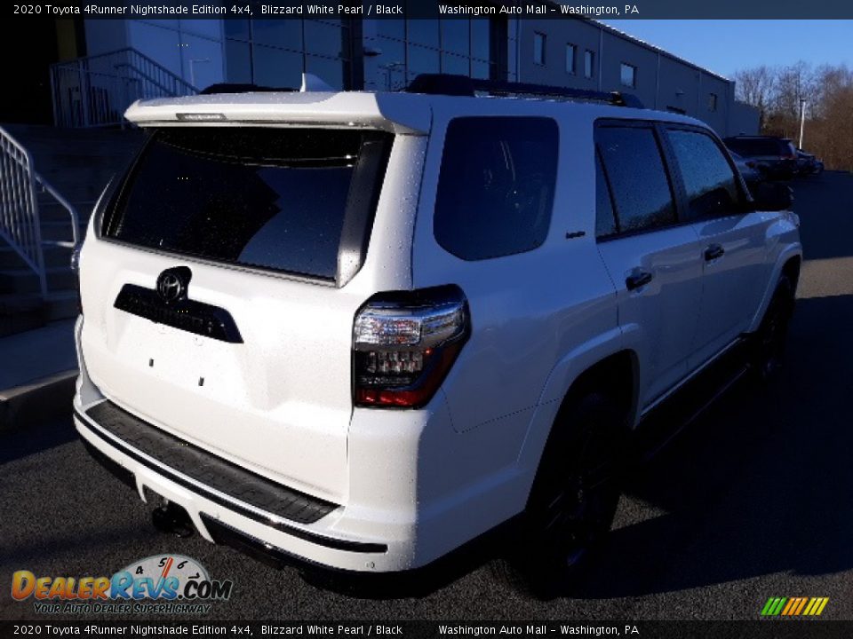 2020 Toyota 4Runner Nightshade Edition 4x4 Blizzard White Pearl / Black Photo #27