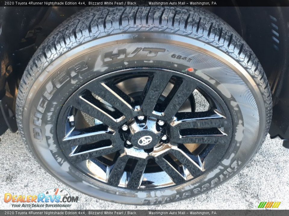2020 Toyota 4Runner Nightshade Edition 4x4 Blizzard White Pearl / Black Photo #32