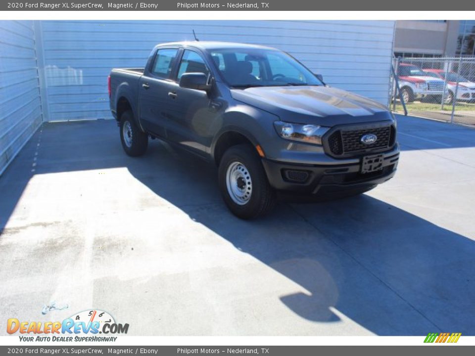 2020 Ford Ranger XL SuperCrew Magnetic / Ebony Photo #2