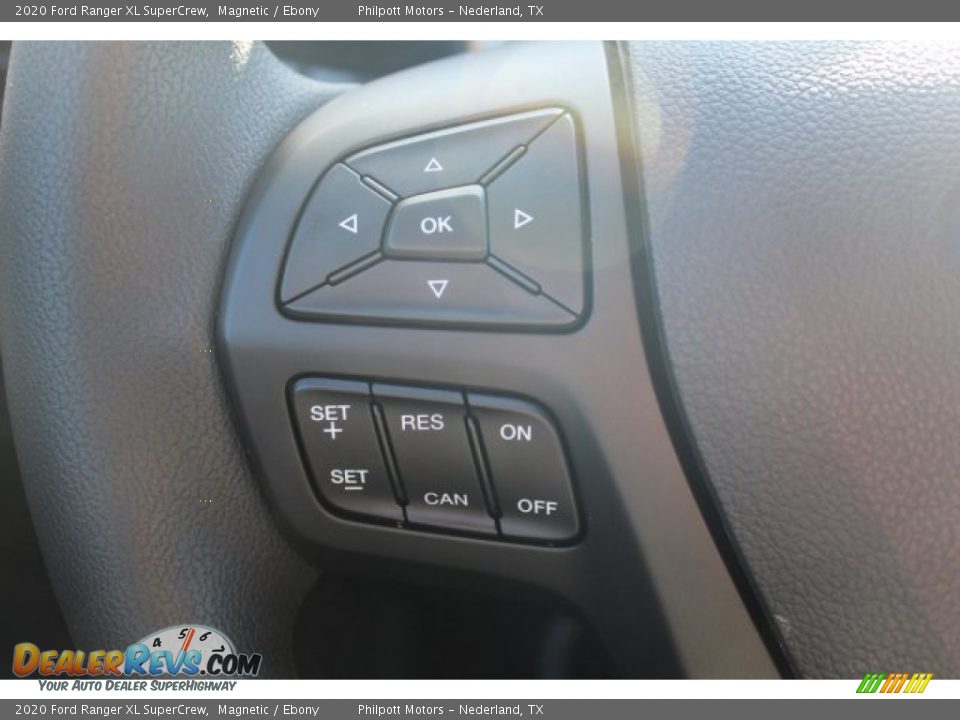 2020 Ford Ranger XL SuperCrew Magnetic / Ebony Photo #11