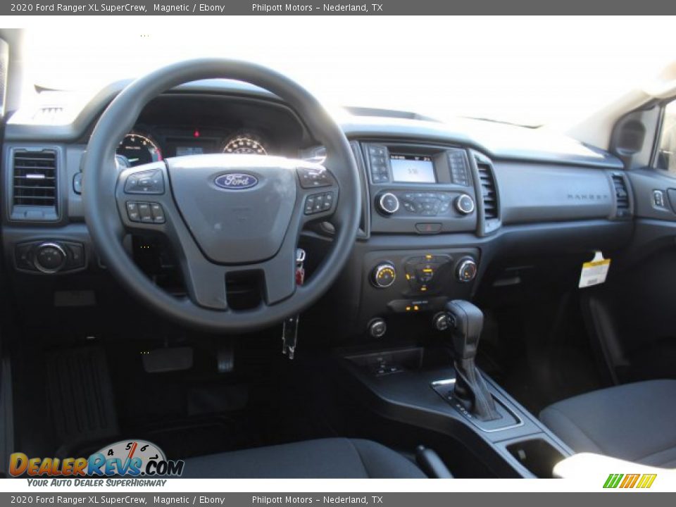 2020 Ford Ranger XL SuperCrew Magnetic / Ebony Photo #21