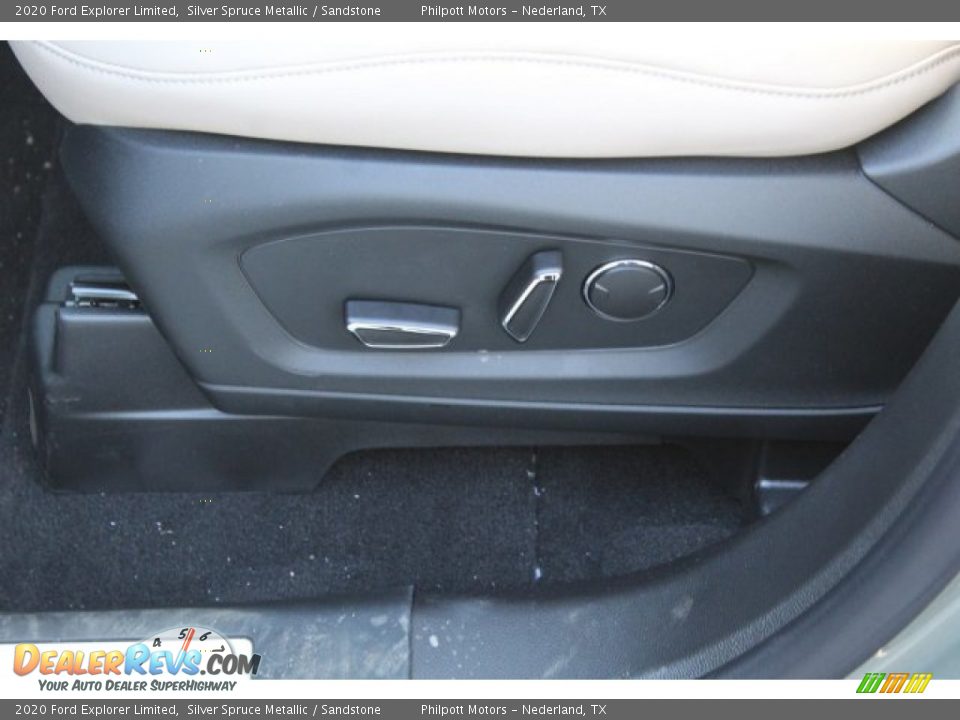 2020 Ford Explorer Limited Silver Spruce Metallic / Sandstone Photo #11