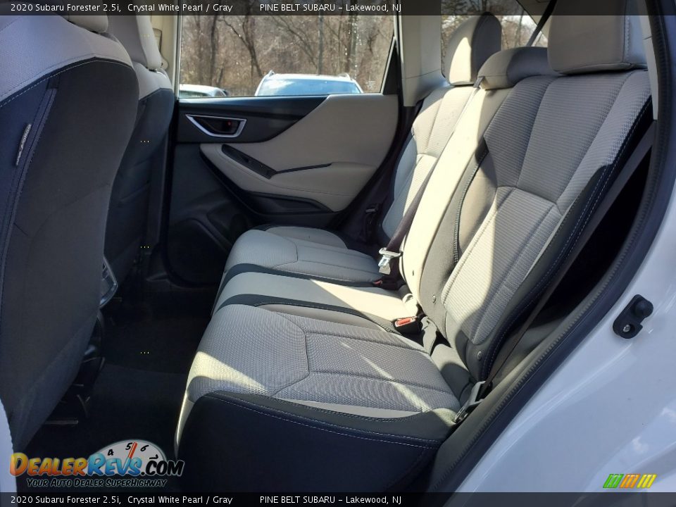2020 Subaru Forester 2.5i Crystal White Pearl / Gray Photo #6