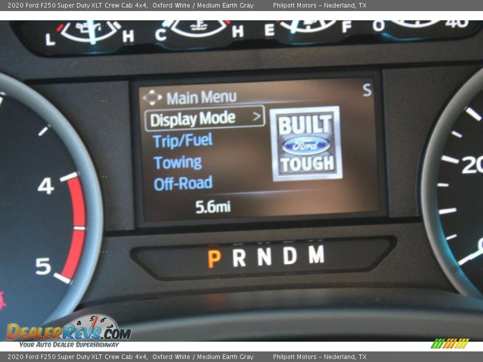 2020 Ford F250 Super Duty XLT Crew Cab 4x4 Oxford White / Medium Earth Gray Photo #14