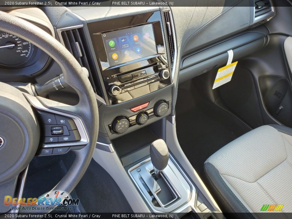 2020 Subaru Forester 2.5i Crystal White Pearl / Gray Photo #10