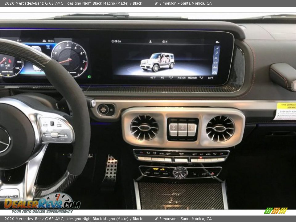 Controls of 2020 Mercedes-Benz G 63 AMG Photo #5