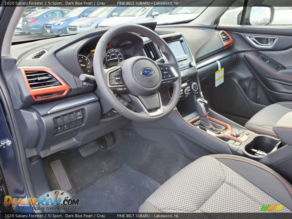 Front Seat of 2020 Subaru Forester 2.5i Sport Photo #7