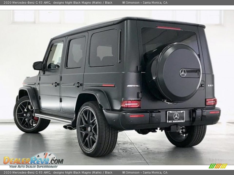 2020 Mercedes-Benz G 63 AMG designo Night Black Magno (Matte) / Black Photo #10