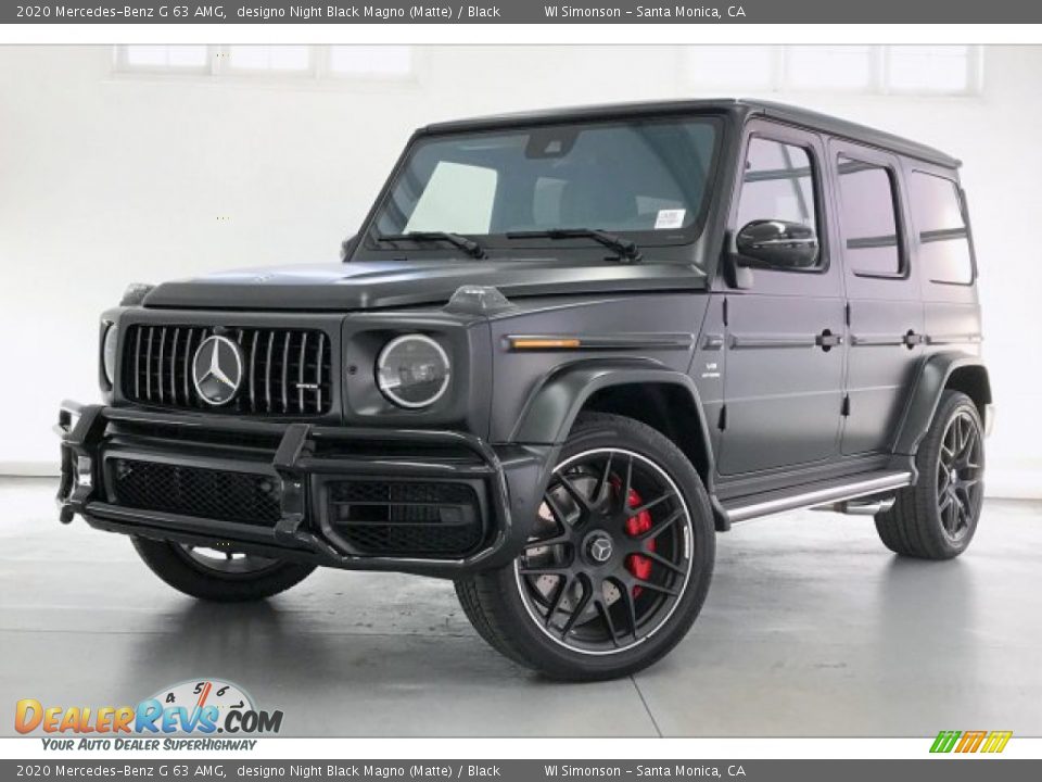 Front 3/4 View of 2020 Mercedes-Benz G 63 AMG Photo #12