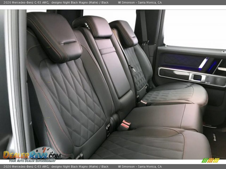 Rear Seat of 2020 Mercedes-Benz G 63 AMG Photo #13