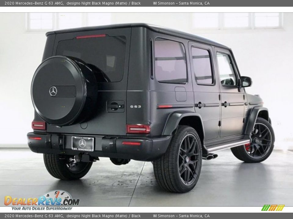 designo Night Black Magno (Matte) 2020 Mercedes-Benz G 63 AMG Photo #16