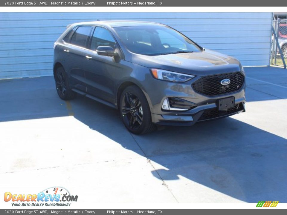 2020 Ford Edge ST AWD Magnetic Metallic / Ebony Photo #2