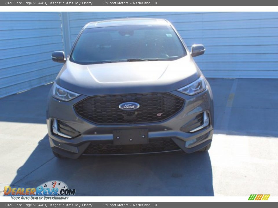 2020 Ford Edge ST AWD Magnetic Metallic / Ebony Photo #3