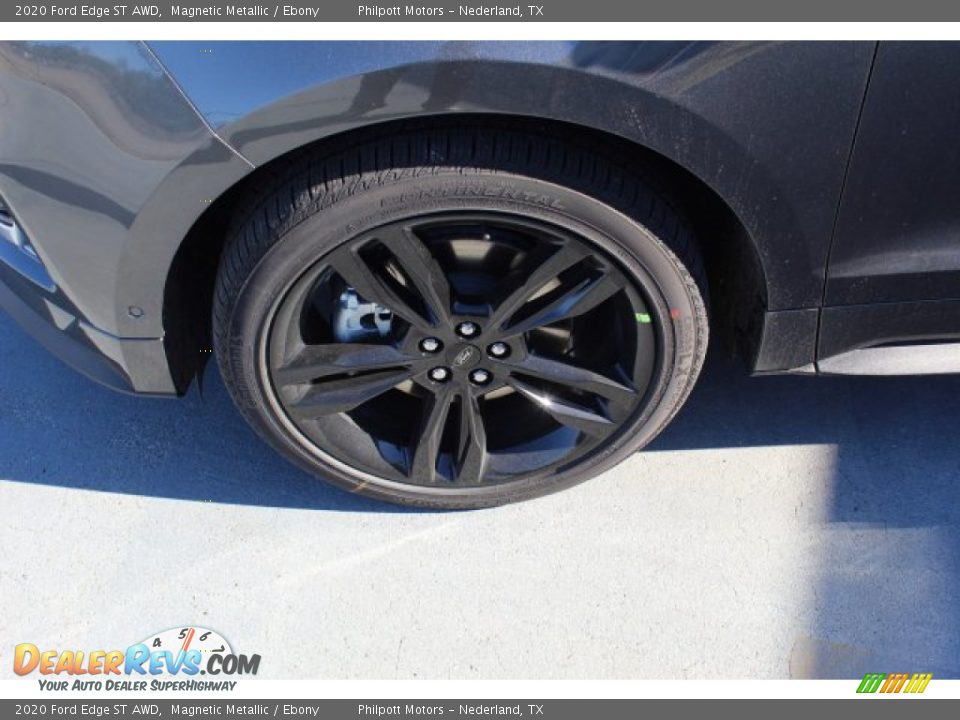 2020 Ford Edge ST AWD Magnetic Metallic / Ebony Photo #5