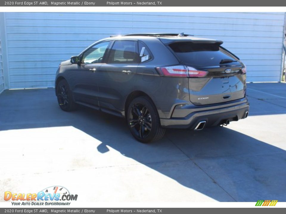 2020 Ford Edge ST AWD Magnetic Metallic / Ebony Photo #6