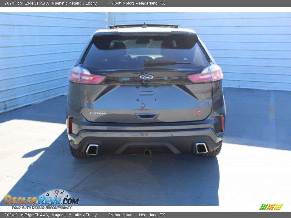 2020 Ford Edge ST AWD Magnetic Metallic / Ebony Photo #7