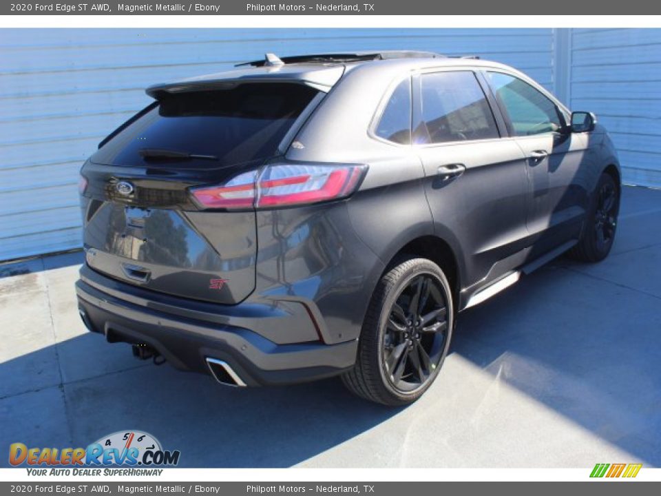 2020 Ford Edge ST AWD Magnetic Metallic / Ebony Photo #8