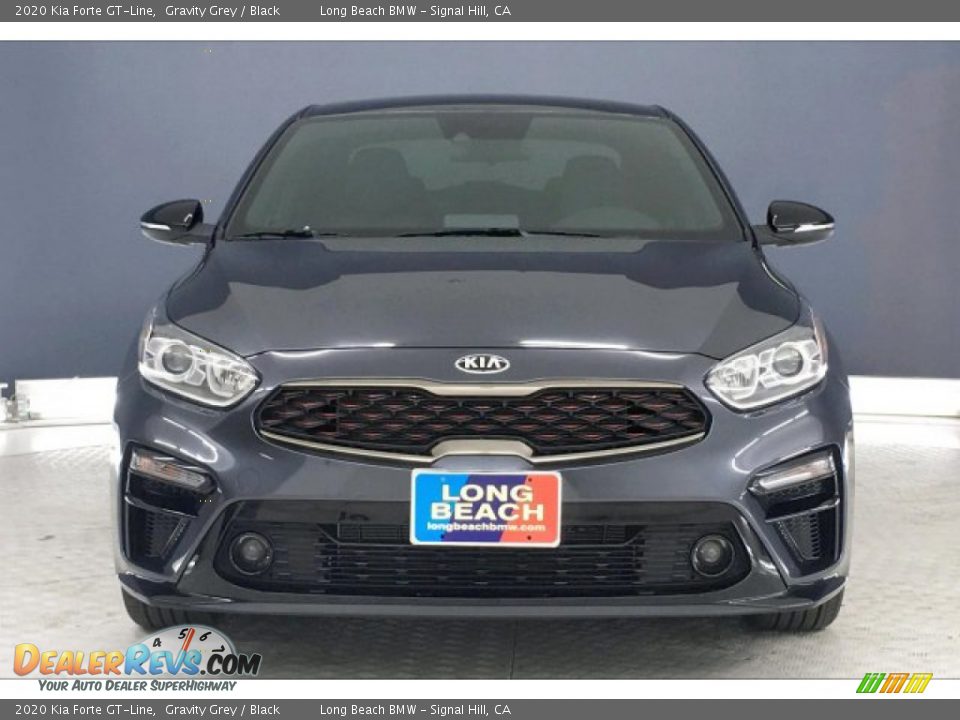 2020 Kia Forte GT-Line Gravity Grey / Black Photo #2