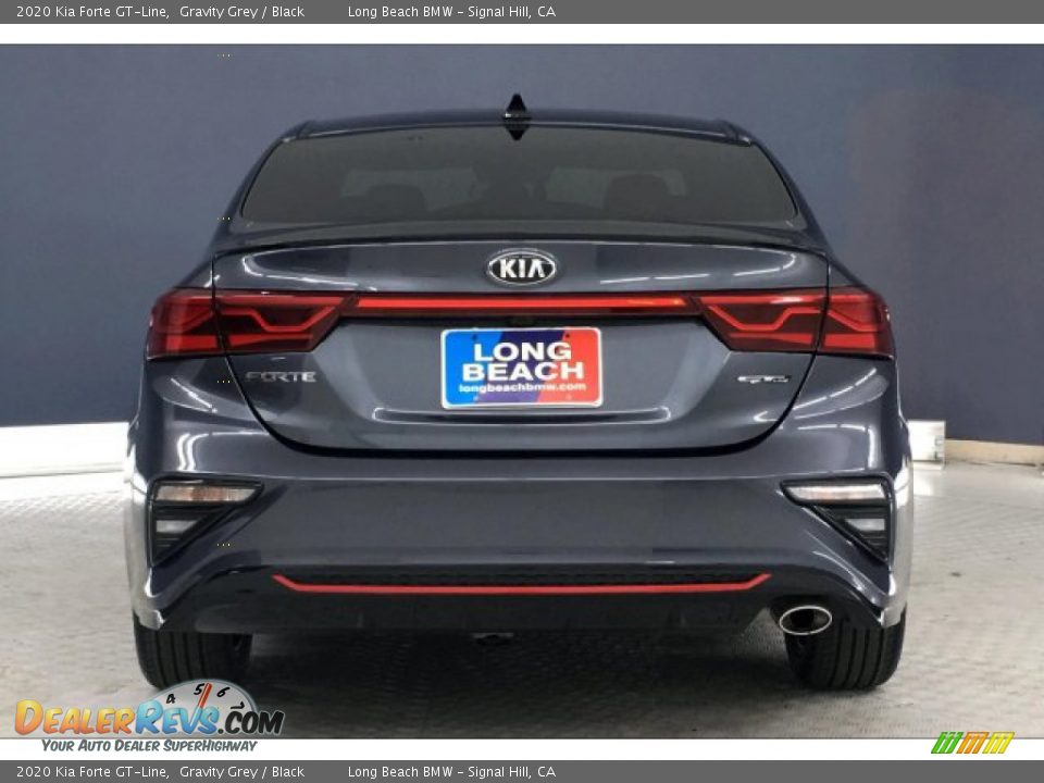 2020 Kia Forte GT-Line Gravity Grey / Black Photo #3