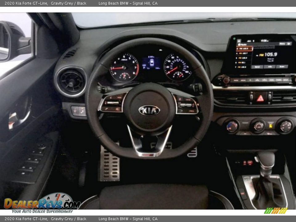 2020 Kia Forte GT-Line Gravity Grey / Black Photo #4