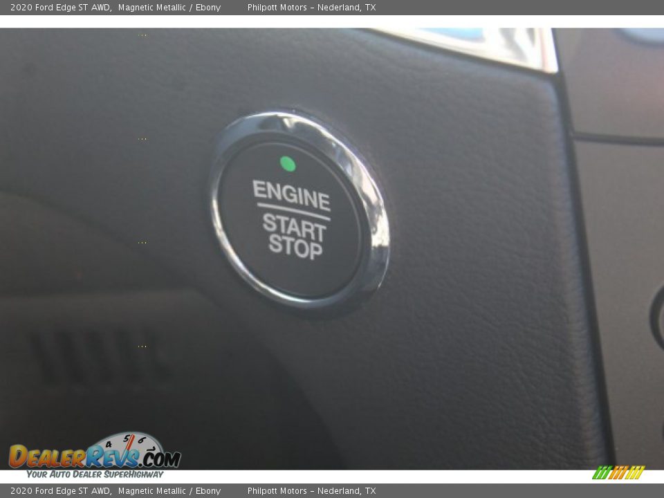 2020 Ford Edge ST AWD Magnetic Metallic / Ebony Photo #18