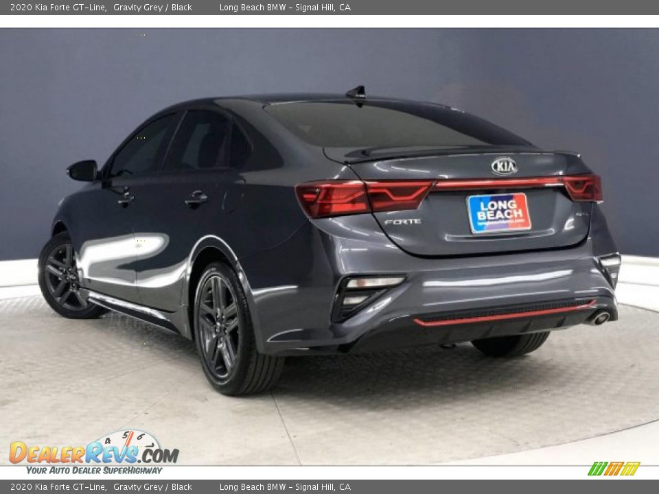 2020 Kia Forte GT-Line Gravity Grey / Black Photo #10