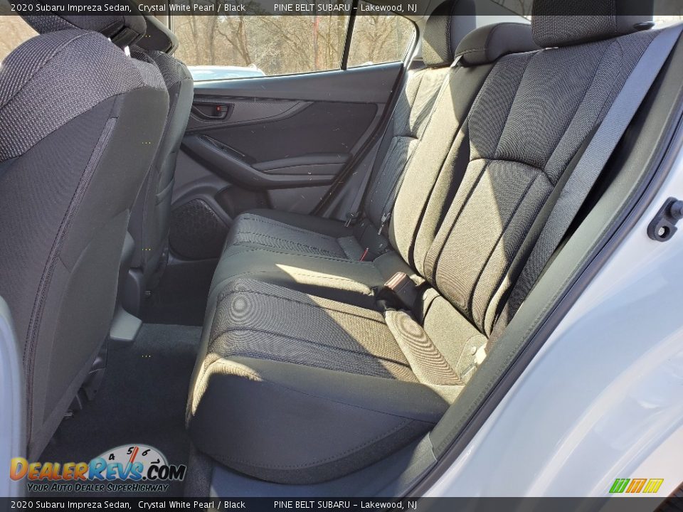 2020 Subaru Impreza Sedan Crystal White Pearl / Black Photo #6