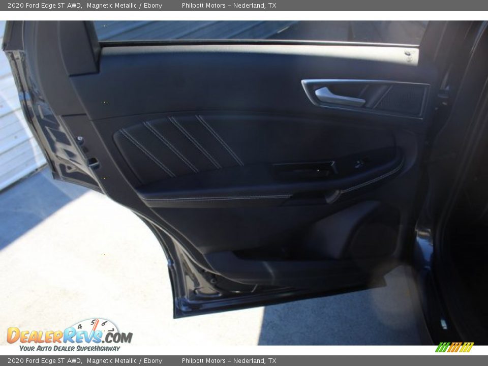 2020 Ford Edge ST AWD Magnetic Metallic / Ebony Photo #22