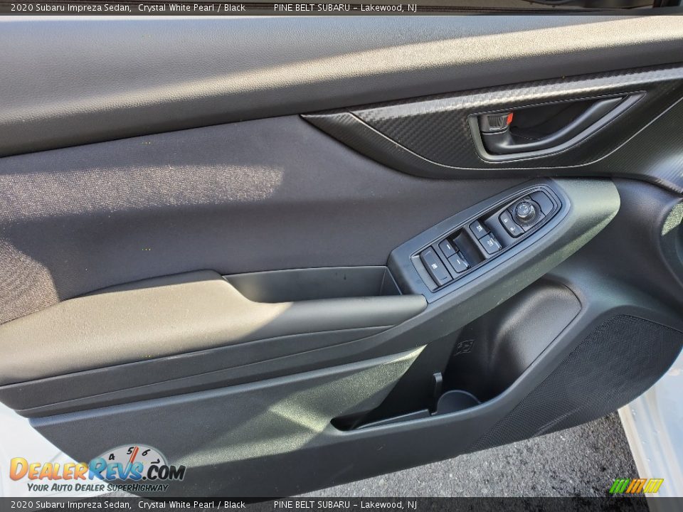 2020 Subaru Impreza Sedan Crystal White Pearl / Black Photo #8