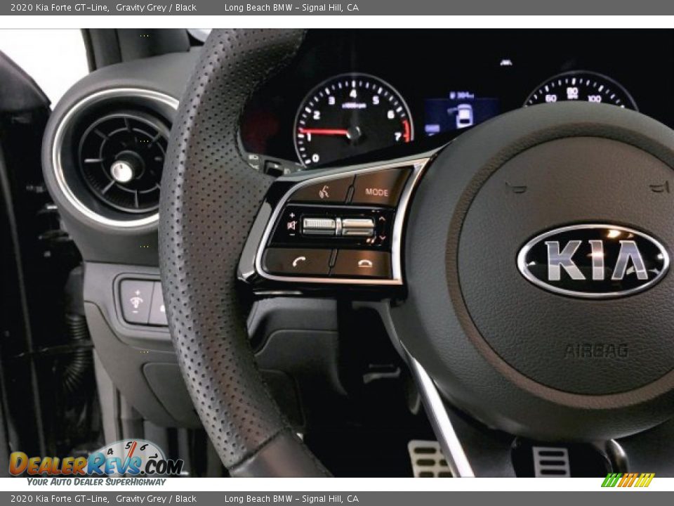 2020 Kia Forte GT-Line Steering Wheel Photo #14