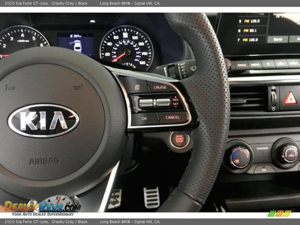 2020 Kia Forte GT-Line Steering Wheel Photo #15