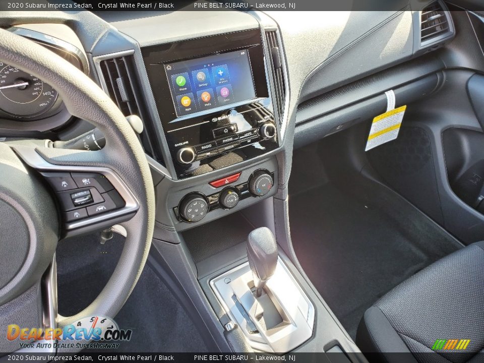 2020 Subaru Impreza Sedan Crystal White Pearl / Black Photo #10