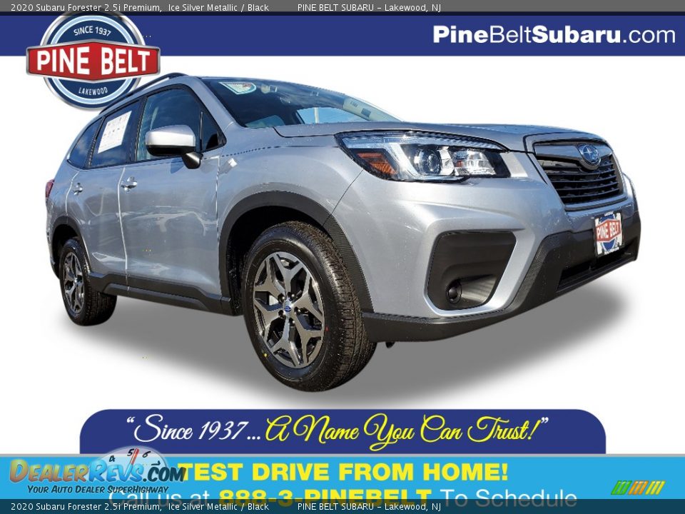 2020 Subaru Forester 2.5i Premium Ice Silver Metallic / Black Photo #1