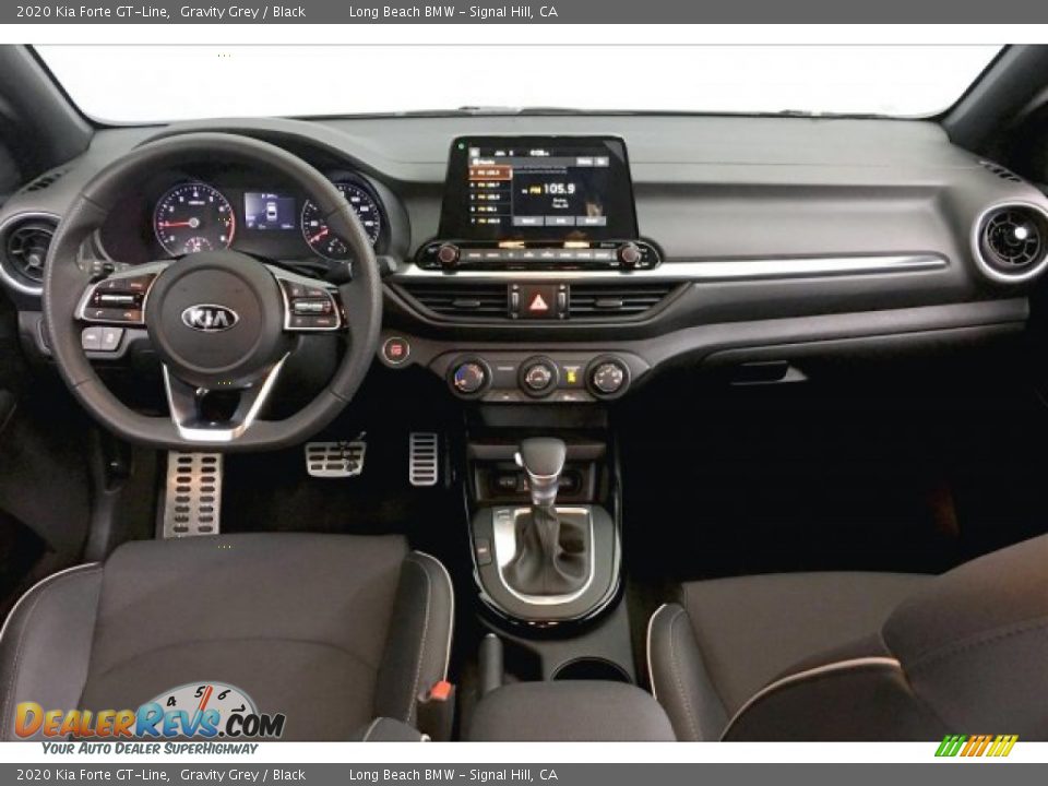 Black Interior - 2020 Kia Forte GT-Line Photo #20