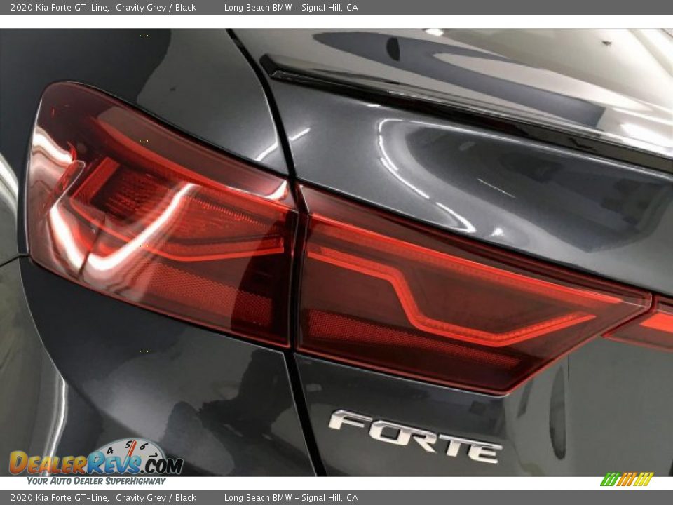 2020 Kia Forte GT-Line Gravity Grey / Black Photo #22