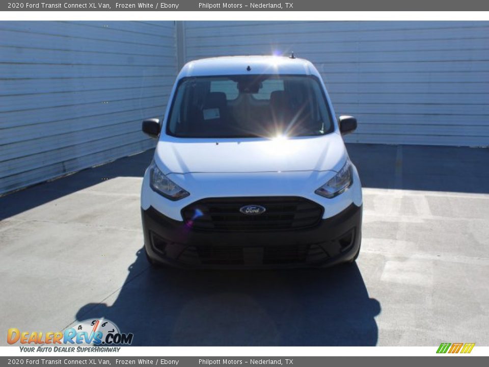 2020 Ford Transit Connect XL Van Frozen White / Ebony Photo #3