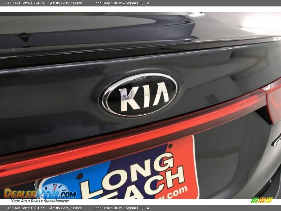 2020 Kia Forte GT-Line Gravity Grey / Black Photo #23