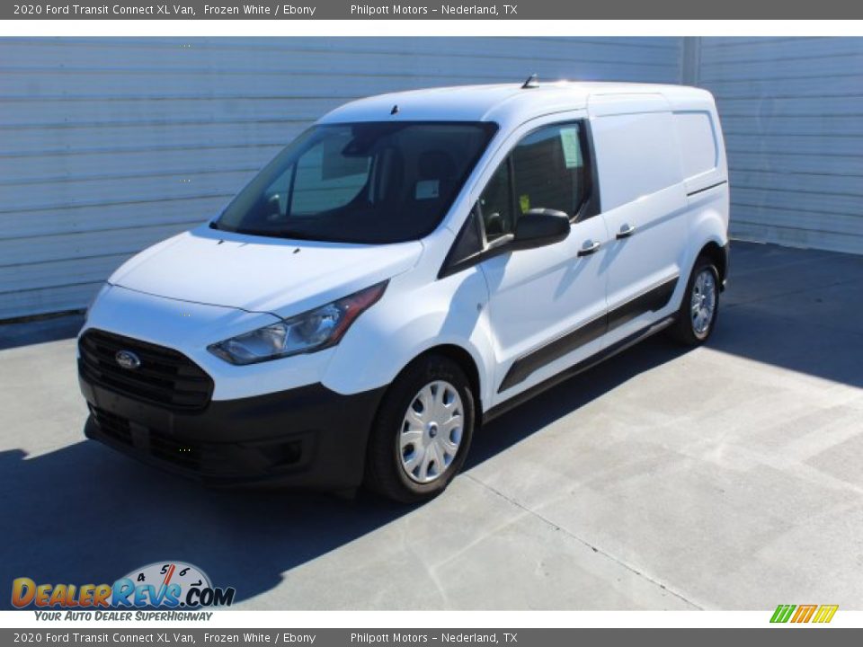 2020 Ford Transit Connect XL Van Frozen White / Ebony Photo #4